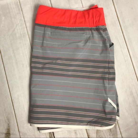 Adidas Gray and Orange Skort Golf Skirt - Picture 11 of 12
